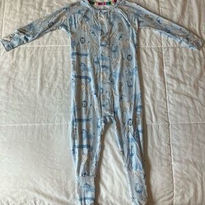 Magnetic Me Jungle Jazz Blue Convertible Coverall